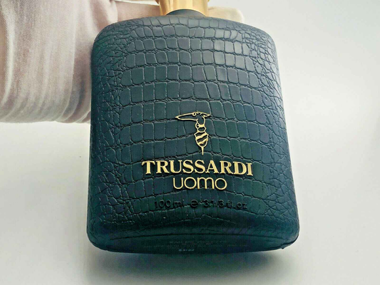 PROFUMO TRUSSARDI UOMO VINTAGE EDT UOMO 100 ml SPLASH PRE BARCODE POUR HOMME