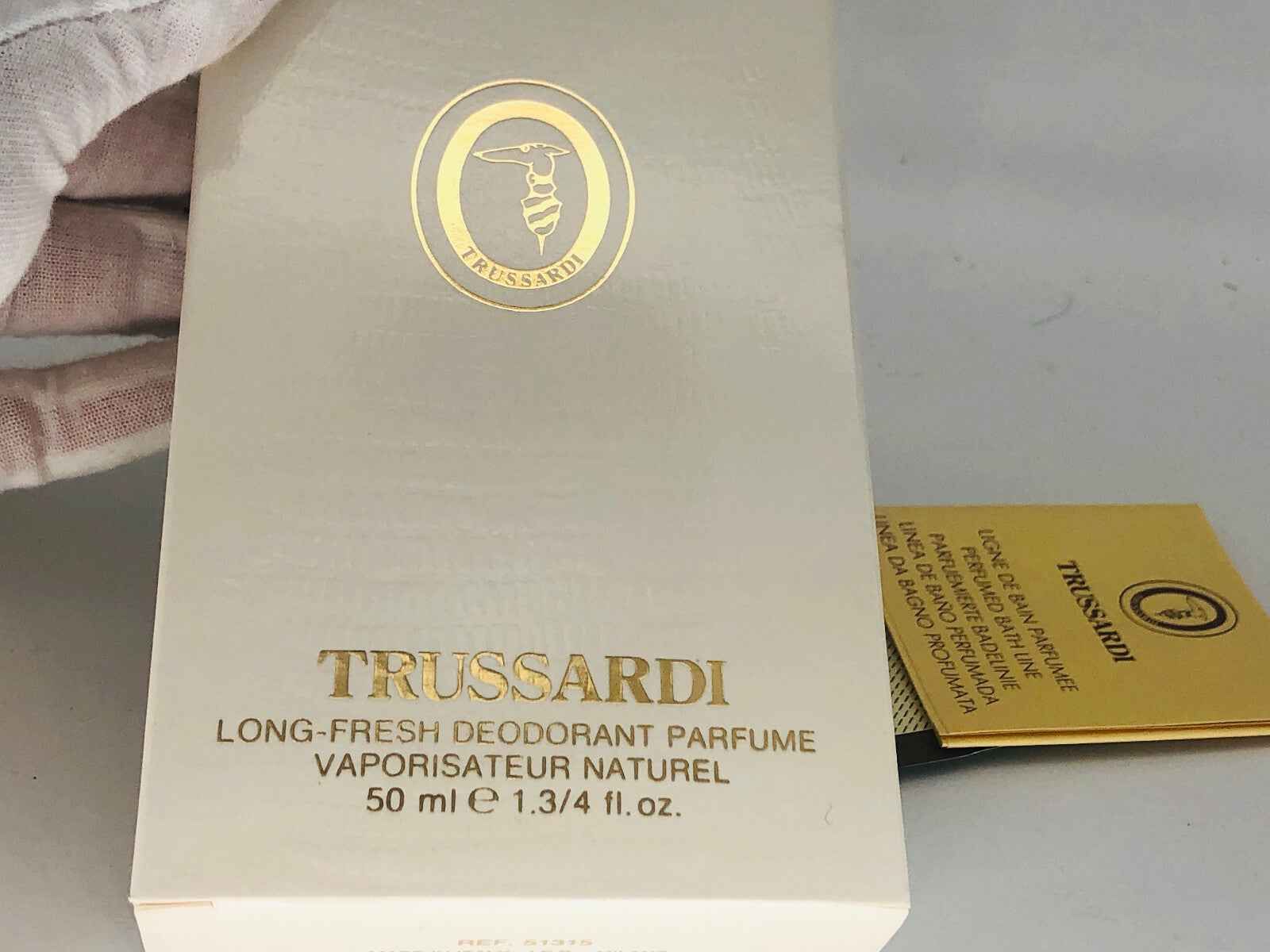 DEODORANTE TRUSSARDI VINTAGE 50 ml Deo spray classic DONNA DEODORANT RARO NUOVO