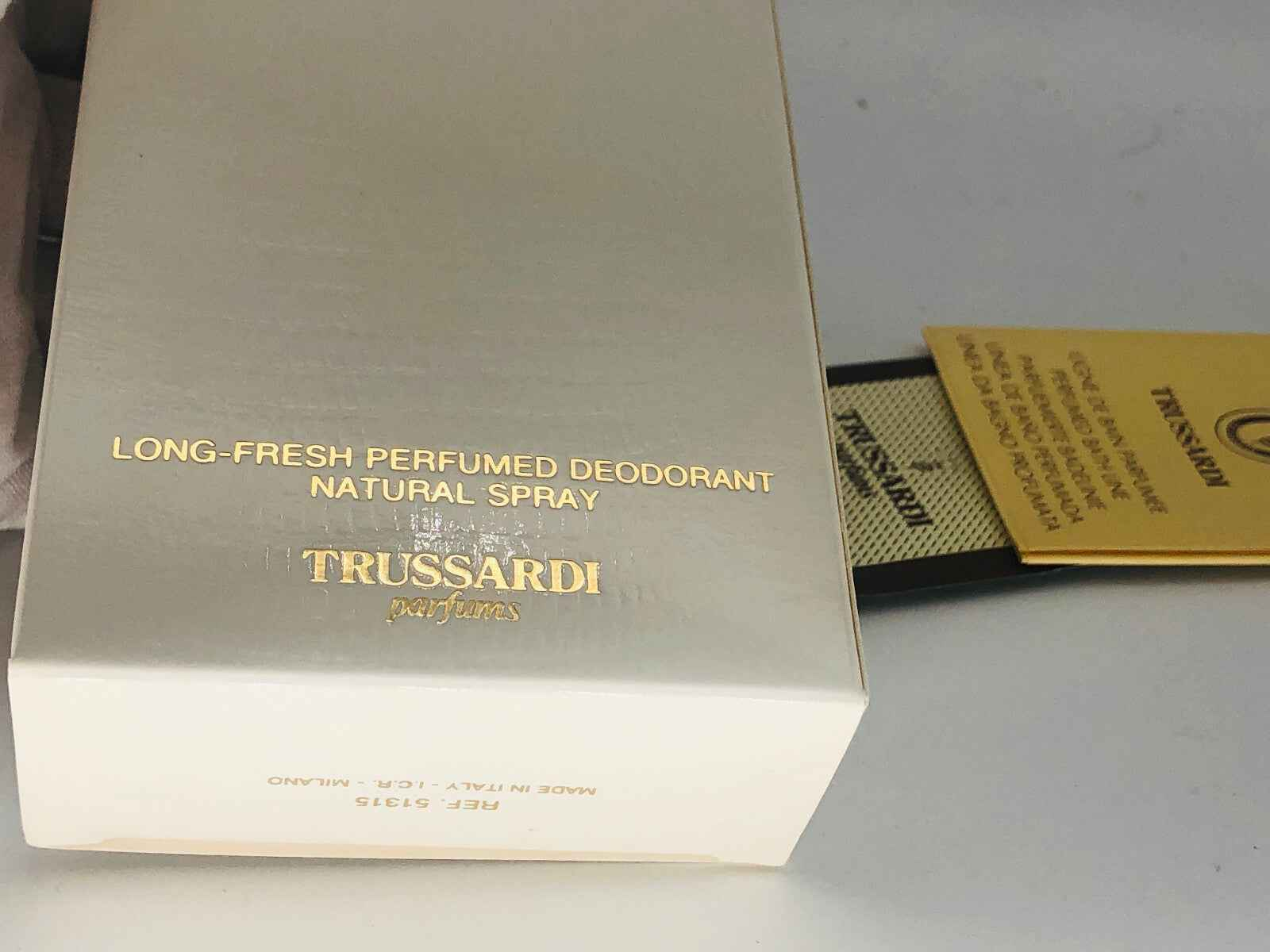 DEODORANTE TRUSSARDI VINTAGE 50 ml Deo spray classic DONNA DEODORANT RARO NUOVO