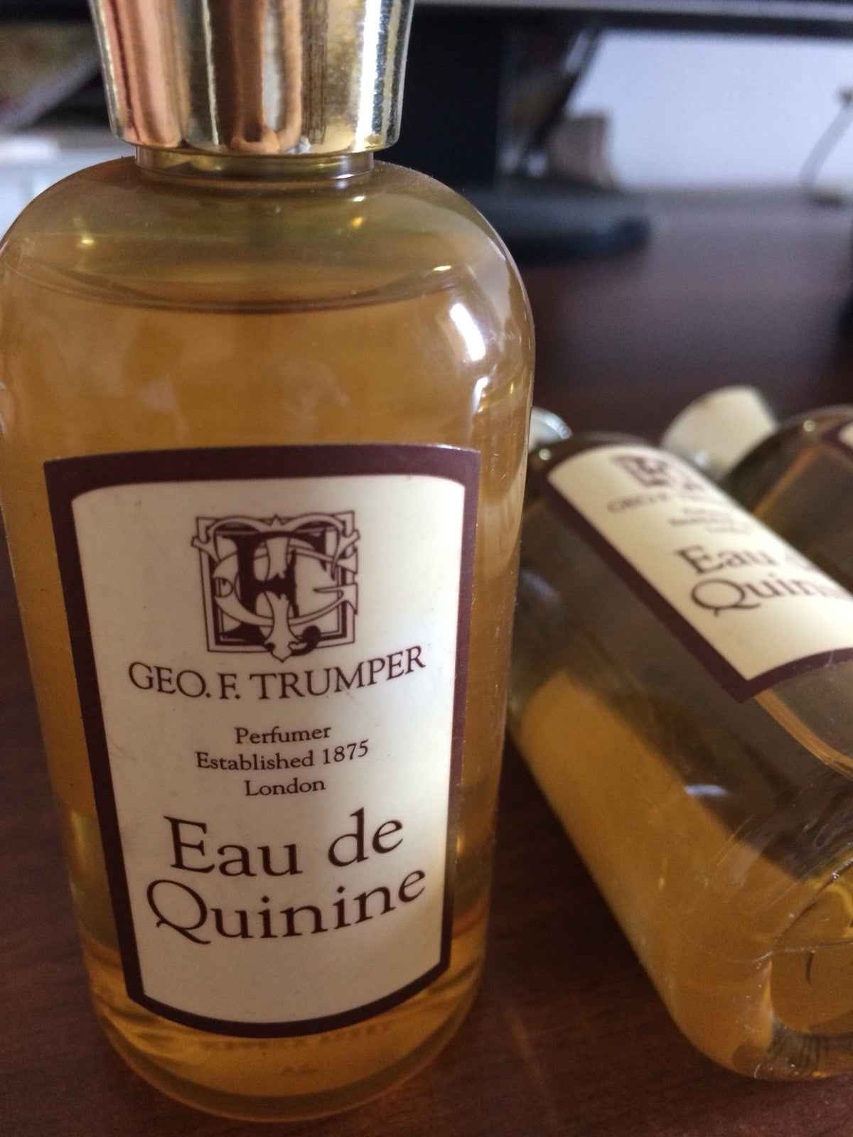 STOCK 5X GEO F TRUMPER EAU DE QUININE 5x 100 ml profumo colonia uomo VINTAGE