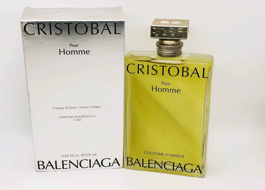 BALENCIAGA CRISTOBAL Orient Cologne 200 ml vintage profumo Pour Homme edc splash