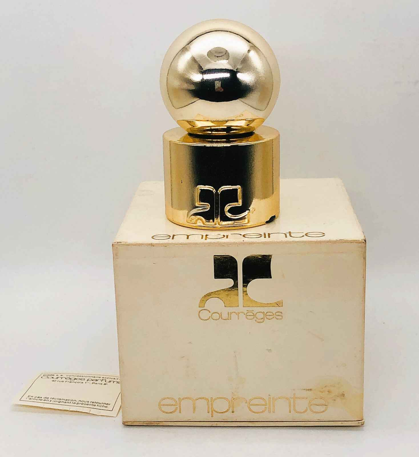 COURREGES EMPREINTE vintage PARFUM 60 ml Extrait puro profumo splash estratto