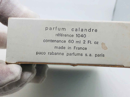 CALANDRE PACO RABANNE vintage PARFUM 60 ml Extrait puro profumo splash estratto