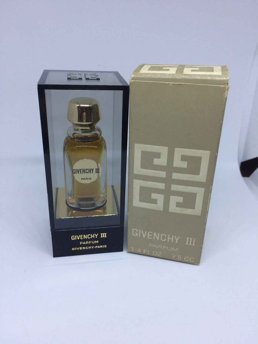 GlVENCHY 3 III VINTAGE profumo Estratto Parfum Extrait donna 7,5 ml Old PURO
