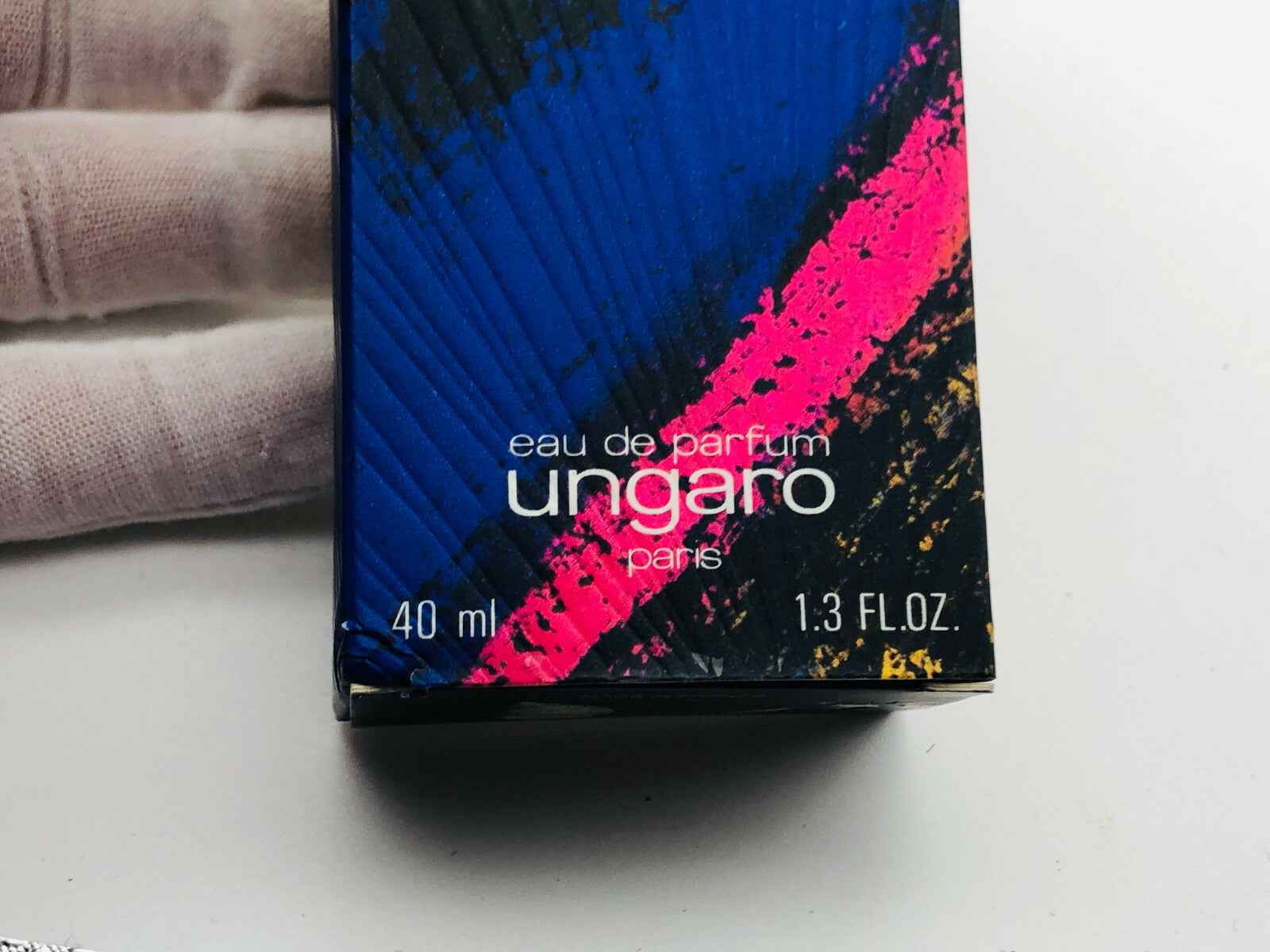 SENSO EMANUEL UNGARO PROFUMO DONNA VINTAGE 40 ML EDP SPLASH EAU DE PARFUM RARO