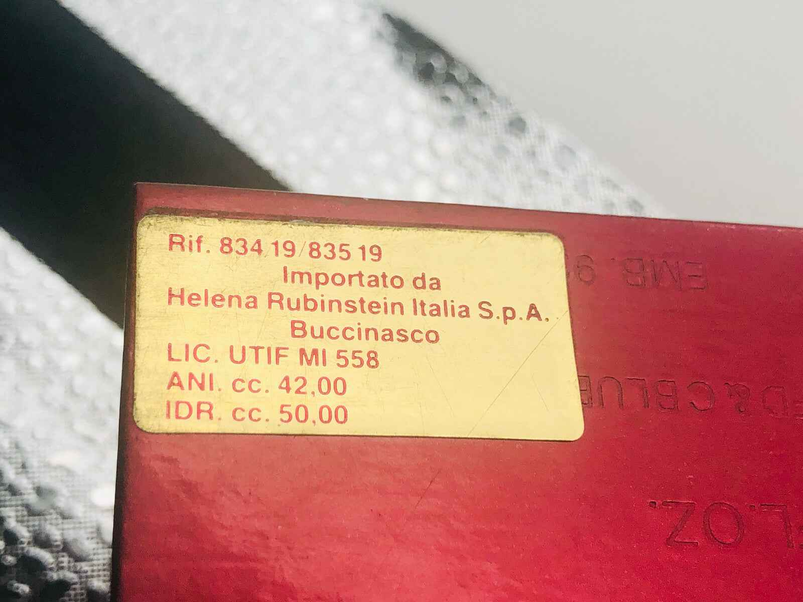 HELENA RUBINSTEIN BARYNIA VINTAGE profumo 50 ml EDP spray SOAP SAPONETTA COFFRET