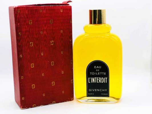 GIVENCHY L'INTERDIT VINTAGE profumo donna 480 ml EDT toilette splash XXL BOTTLE