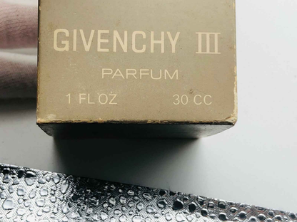 GlVENCHY 3 III VINTAGE Estratto Parfum 30 ml Extrait donna Old PURO profumo