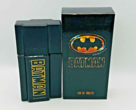 DC COMICS BATMAN profumo vintage 100 ml edt splash pre barcode raro anni 90