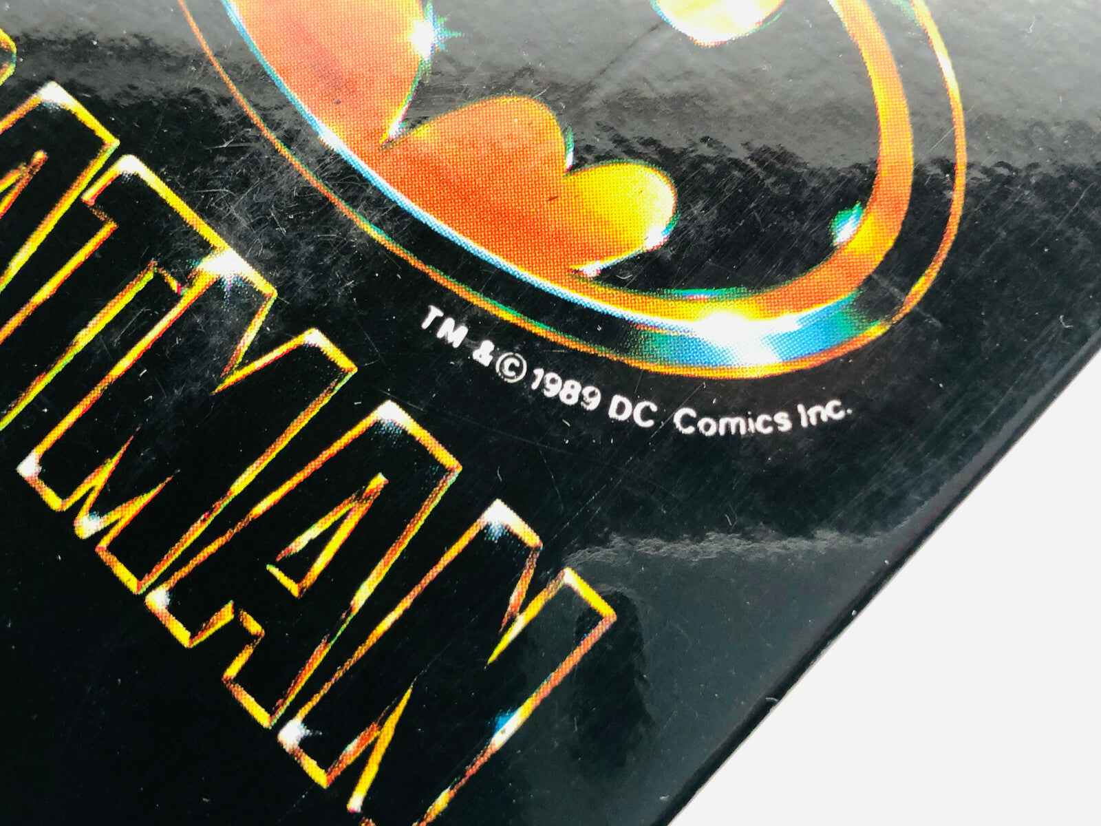DC COMICS BATMAN profumo vintage 100 ml edt splash pre barcode raro anni 90