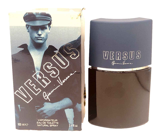 Profumo Vintage VERSACE VERSUS Uomo 100 ml Edt Spray uomo Gianni 1992 raro homme
