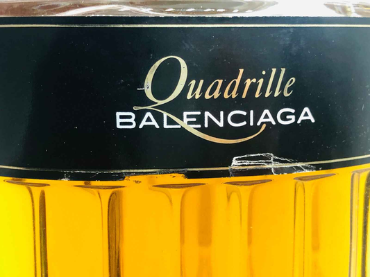 450 ml BALENCIAGA QUADRILLE VINTAGE profumo edt splash XL BOTTLE old formula