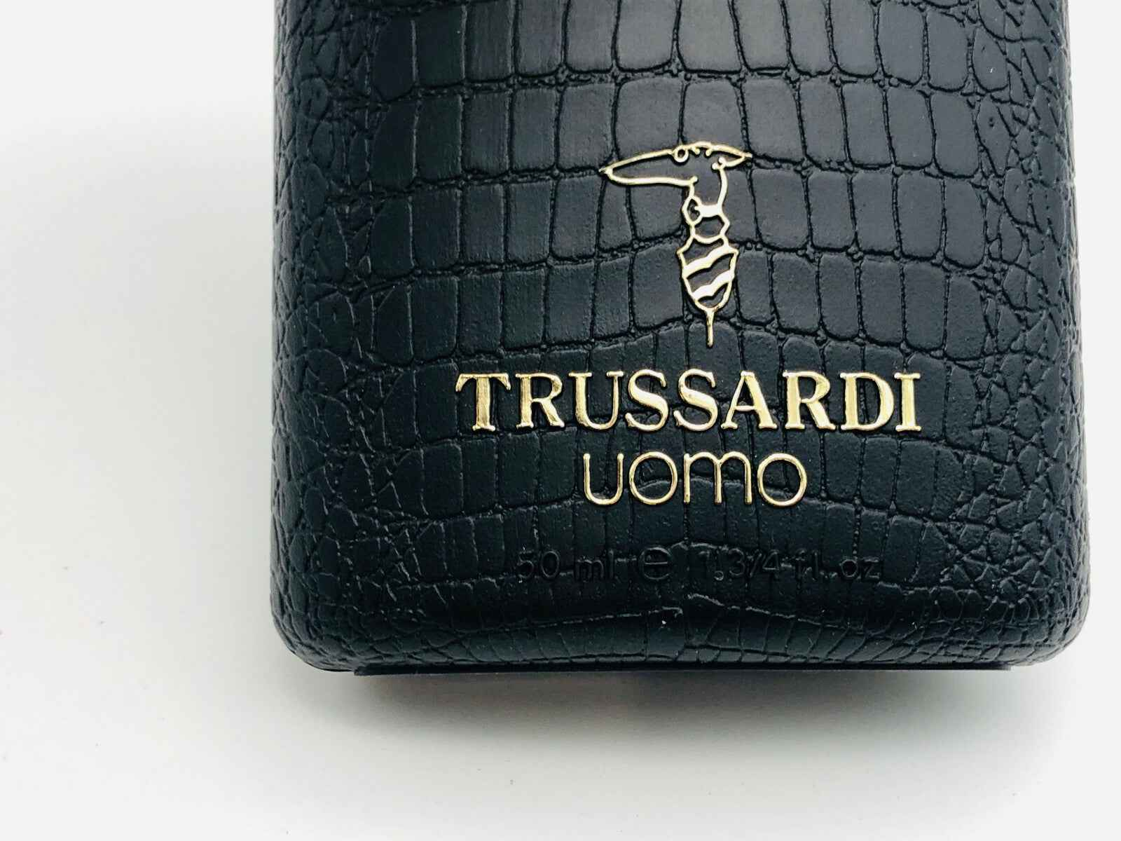 PROFUMO TRUSSARDI UOMO VINTAGE EDT UOMO 50 ml SPLASH PRE BARCODE POUR HOMME RARO