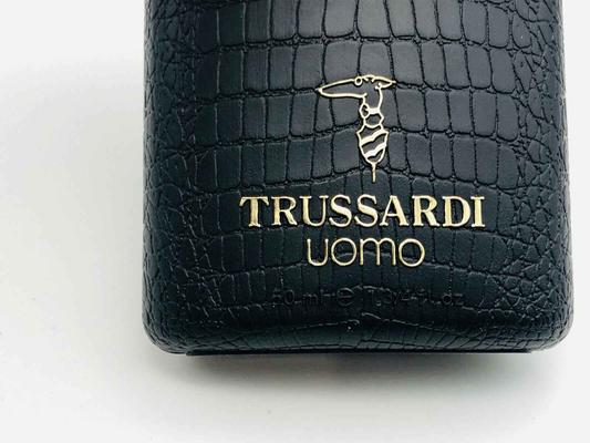 PROFUMO TRUSSARDI UOMO VINTAGE EDT UOMO 50 ml SPLASH PRE BARCODE POUR HOMME RARO