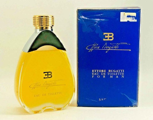 ETTORE BUGATTI VINTAGE profumo uomo edt POUR HOMME 100 ml SPLASH DIANA DE SILVA