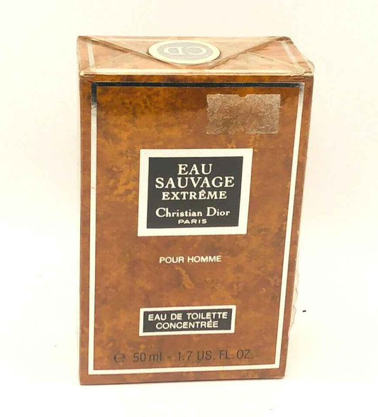 CHRISTIAN DIOR SAUVAGE EXTREME PROFUMO POUR HOMME VINTAGE 50 ml EDT splash uomo
