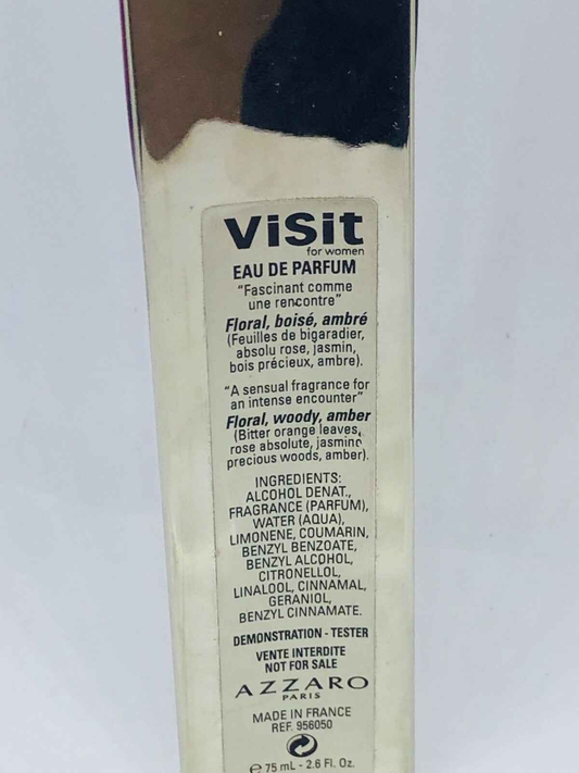 LORIS AZZARO VISIT EDP SPRAY VINTAGE profumo donna 75ml Edp NO BOX Eau De Parfum