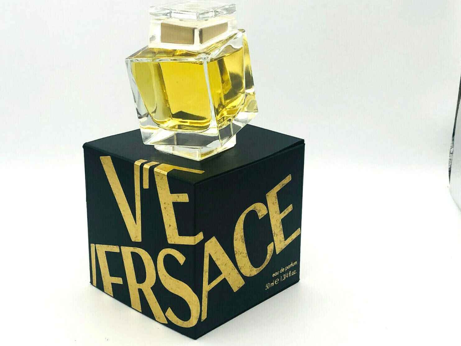 GIANNI VERSACE V'E VINTAGE PROFUMO 50 ml EDP SPLASH EAU DE PARFUM DONNA RARO NEW