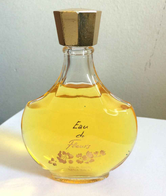 NINA RICCI EAU DE FLEURS VINTAGE profumo donna 100 ml EDT SPLASH LALIQUE NO BOX