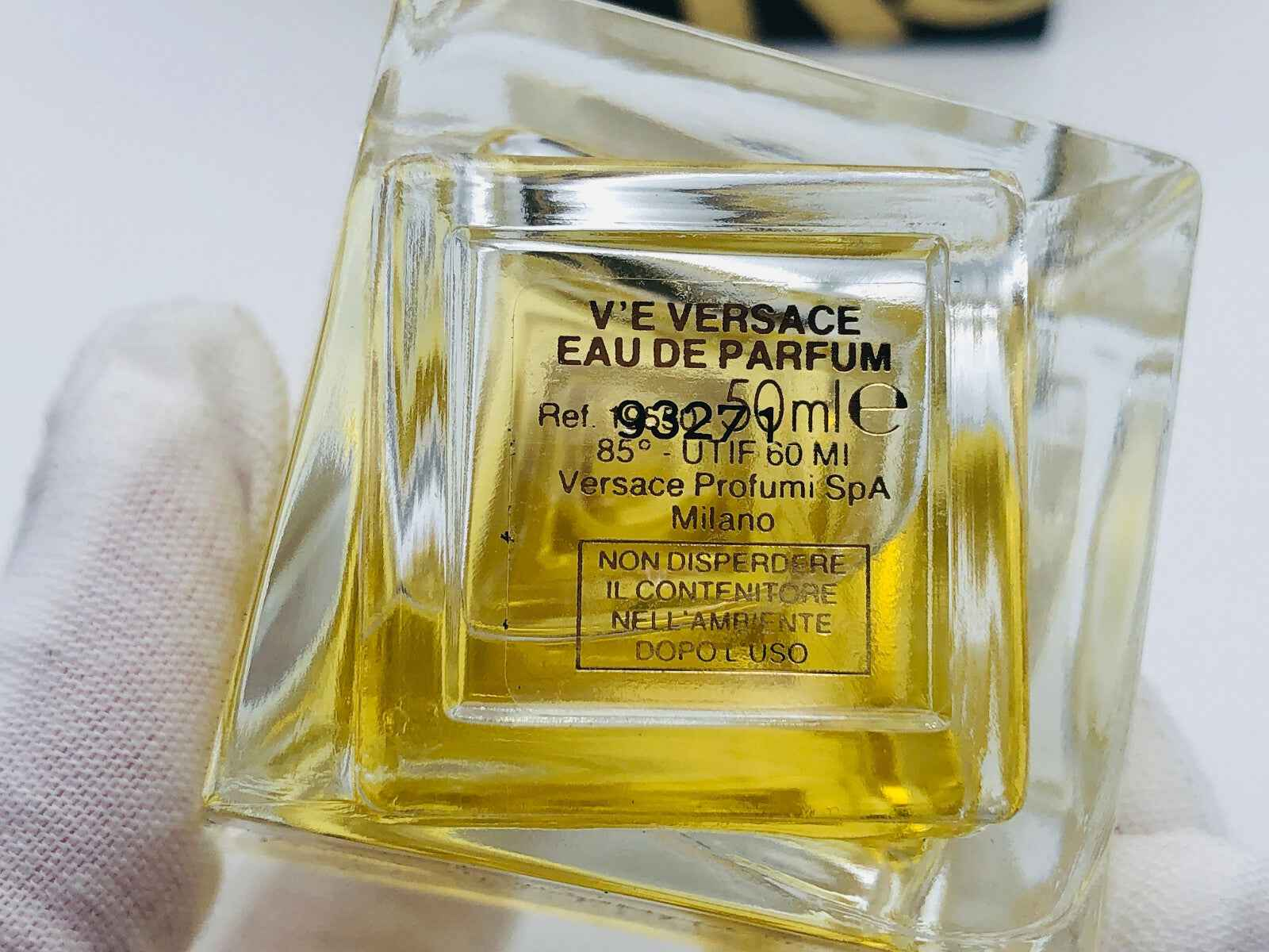 GIANNI VERSACE V'E VINTAGE PROFUMO 50 ml EDP SPLASH EAU DE PARFUM DONNA RARO NEW