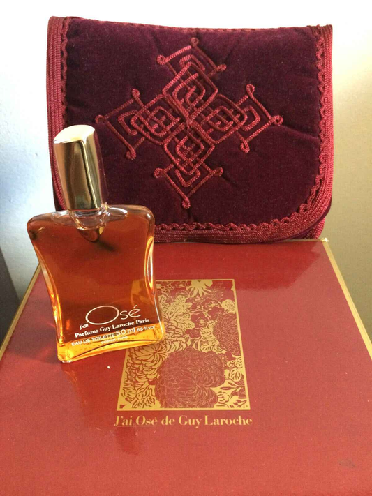 LAROCHE J'AI OSE elegant profumo donna 50 ml edt splash coffret bourse MAROCAINE