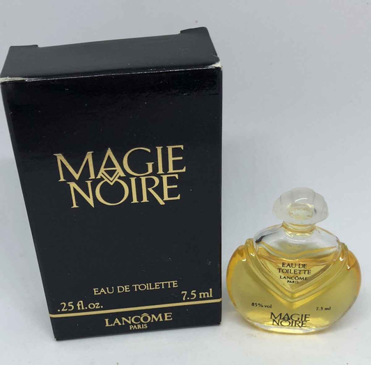 MAGIE NOIRE LANCOME VINTAGE MIGNON 7,5ml profumo donna edt woman Collection Rare