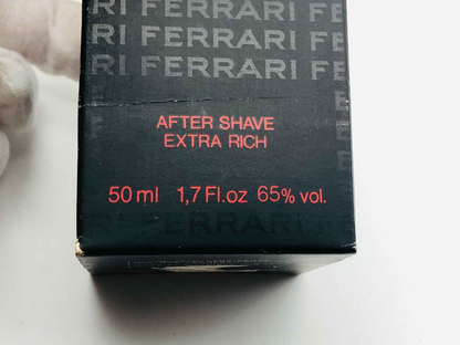 FERRARI CUVEE EXTRA RICH POUR HOMME After Shave VINTAGE 50 ml splash DOPOBARBA