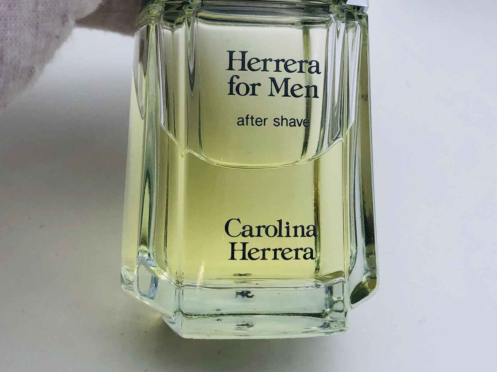 AFTER SHAVE CAROLINA HERRERA FOR MEN VINTAGE 50 ML DOPOBARBA SPLASH USATO POCO