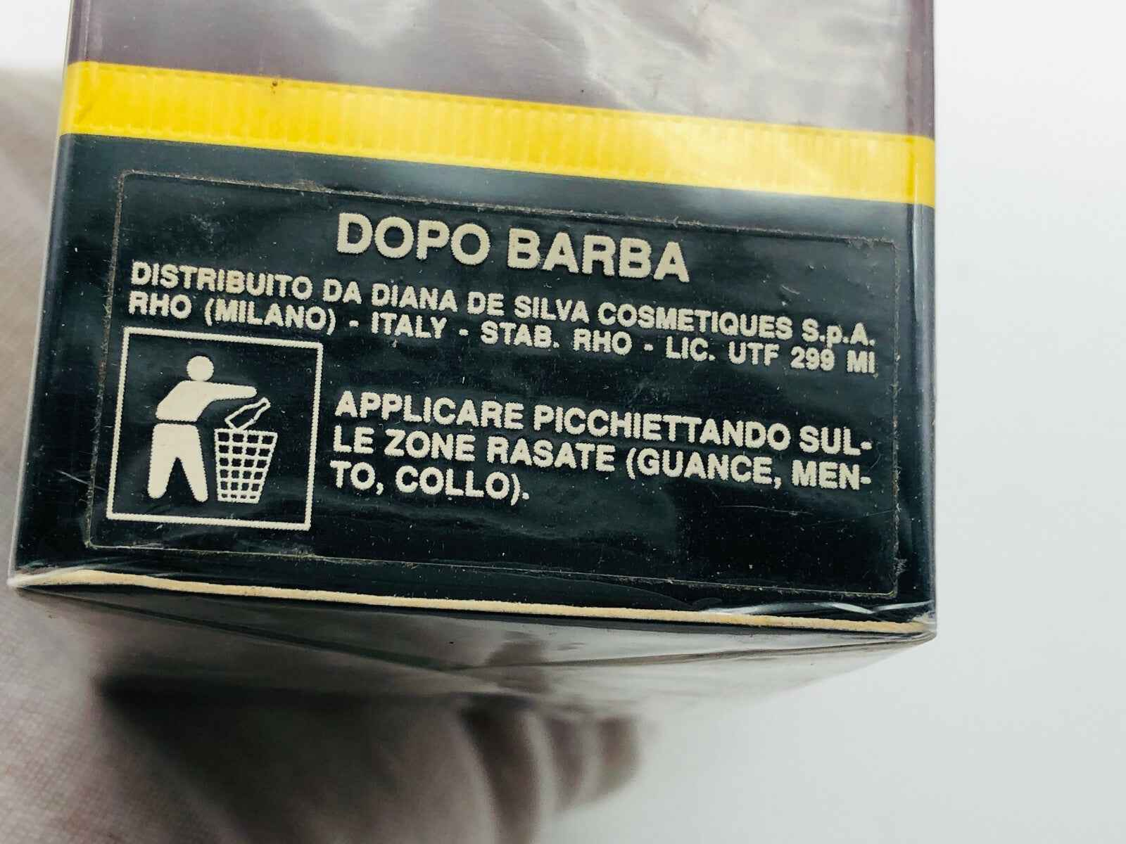 AFTER SHAVE CAROLINA HERRERA FOR MEN VINTAGE 50 ML DOPOBARBA SPLASH USATO POCO