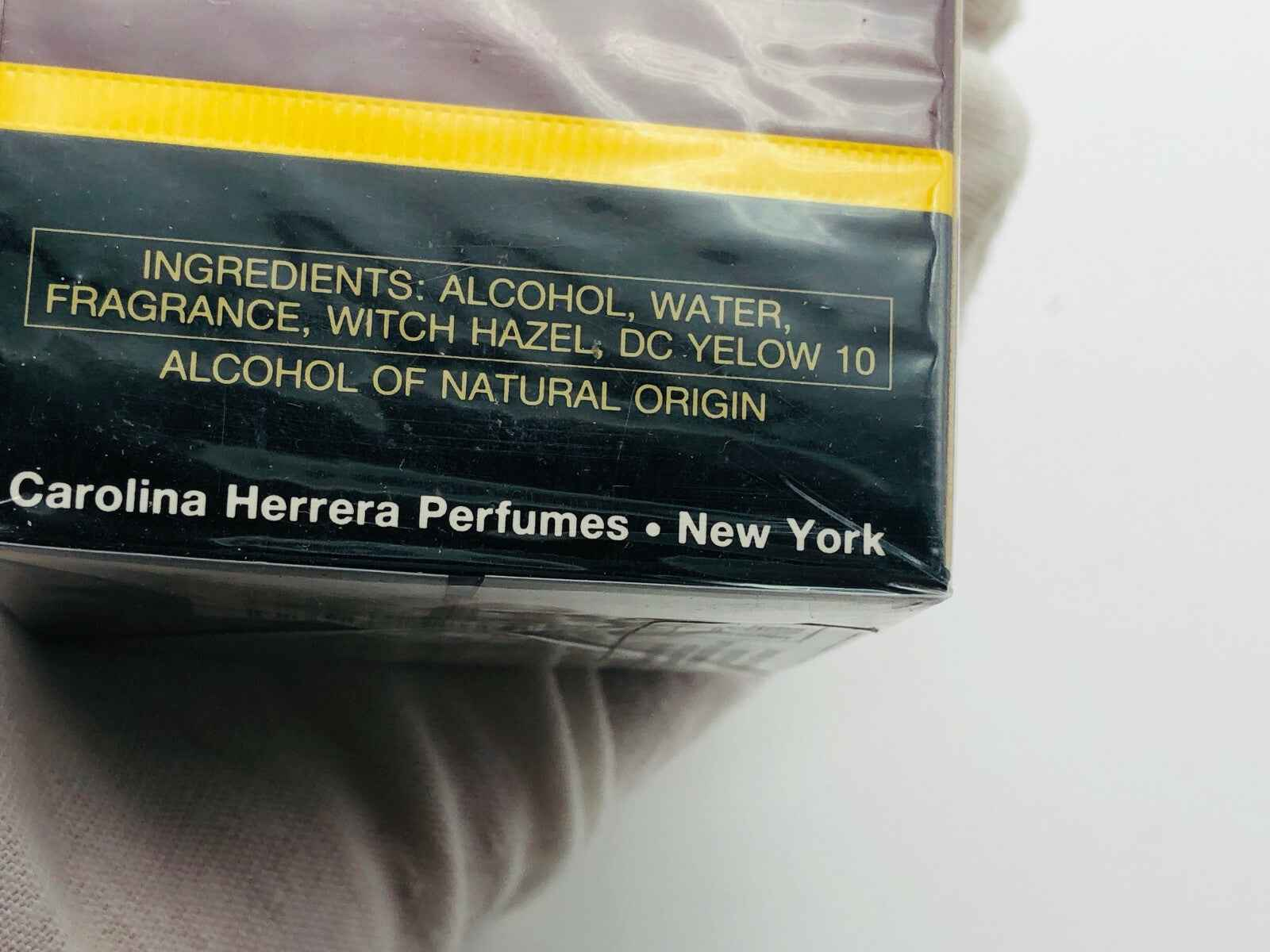 AFTER SHAVE CAROLINA HERRERA FOR MEN VINTAGE 50 ML DOPOBARBA SPLASH USATO POCO
