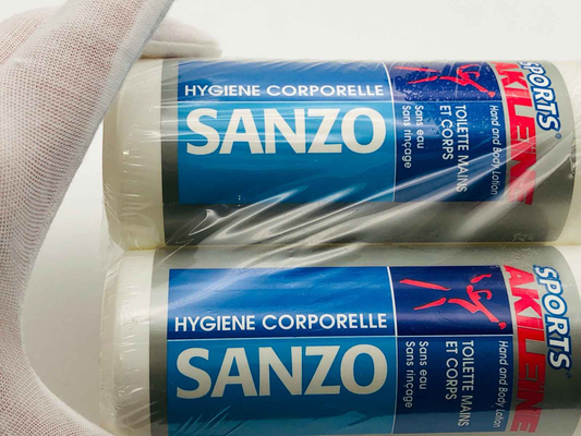 2X AKILEINE SANZO HAND & BODY LOTION SANS EAU 200 ML LOZIONE MANI E CORPO SPORT