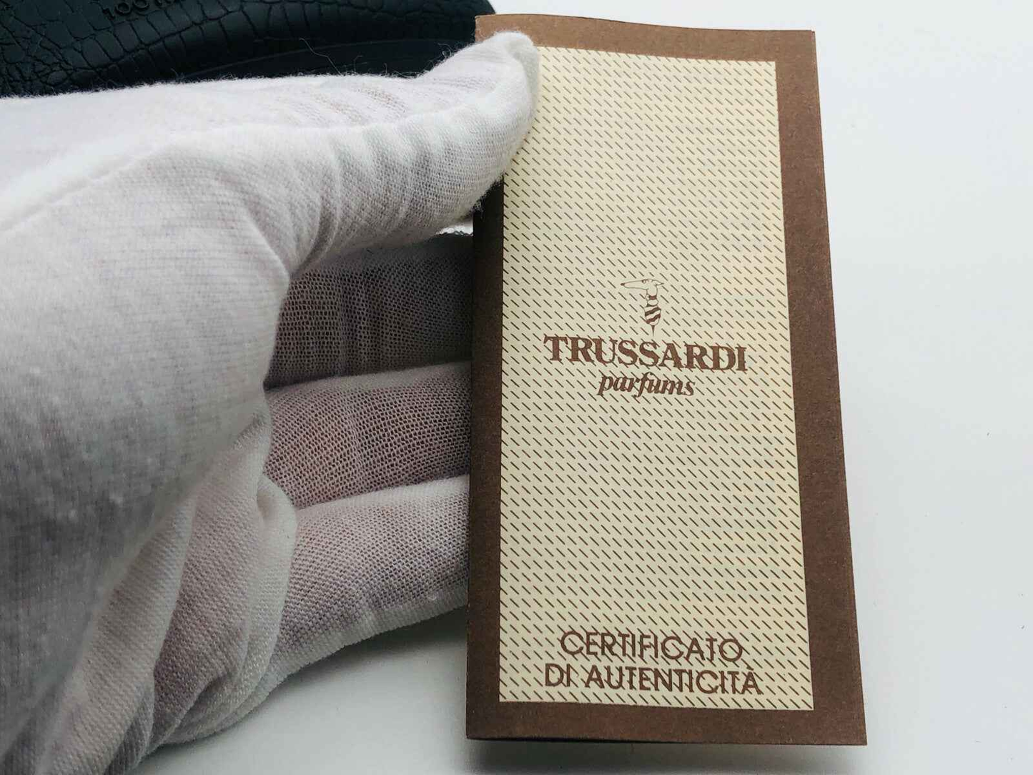 PROFUMO TRUSSARDI UOMO VINTAGE EDT UOMO 100 ml SPRAY PRE BARCODE POUR HOMME RARO