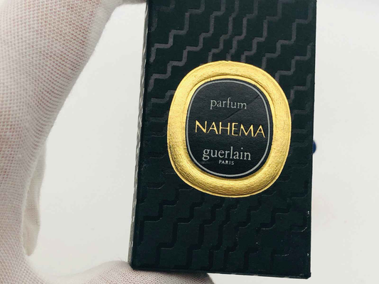 MIGNON GUERLAIN NAHEMA VINTAGE PARFUM EXTRAIT 1 ml PURO PROFUMO donna BLU CAP