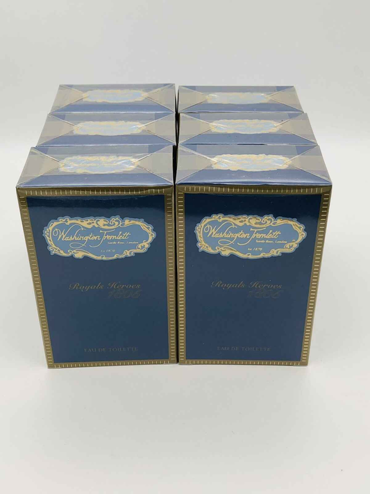 STOCK 6 Profumo Washington Tremlett ROYALS HEROES 50ml Edt Spray Vintage Nicchia