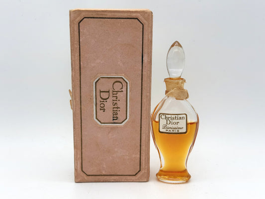 Profumo Dior Diorissimo Amphore 7,5 Ml Vintage Baccarat Estratto Parfum Extrait