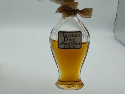 Miss Dior Amphore Parfum Extrait 7,5 Ml Baccarat Vintage Estratto Puro Profumo