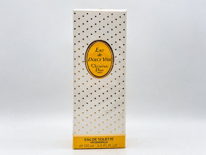 EAU De DOLCE VITA CHRISTIAN DIOR Profumo Vintage 100 ml Edt spray SEALED Eau De Toilette
