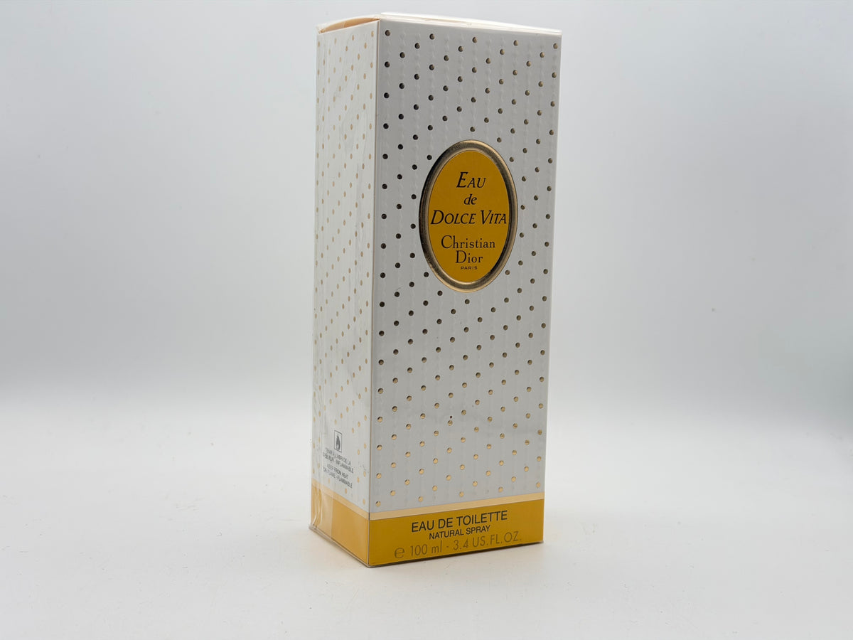EAU De DOLCE VITA CHRISTIAN DIOR Profumo Vintage 100 ml Edt spray SEALED Eau De Toilette