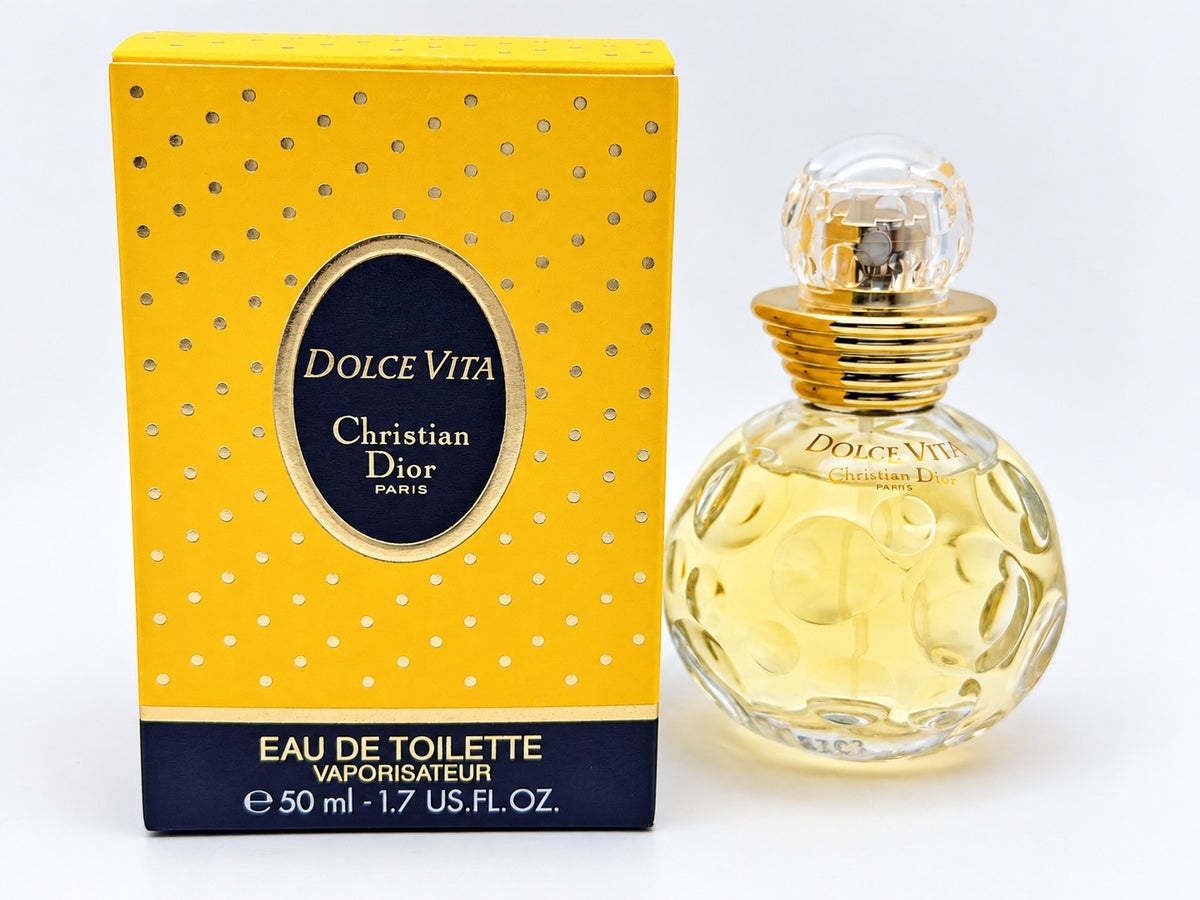 CHRISTIAN DIOR DOLCE VITA 50 ml Edt spray Profumo Vintage eau de toilette 2008 Discontonued donna raro