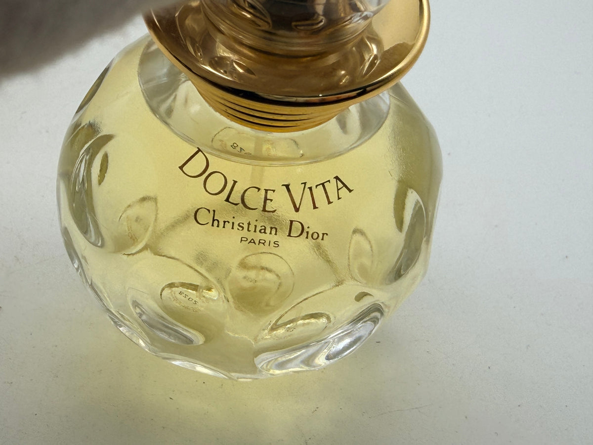 CHRISTIAN DIOR DOLCE VITA 50 ml Edt spray Profumo Vintage eau de toilette 2008 Discontonued donna raro