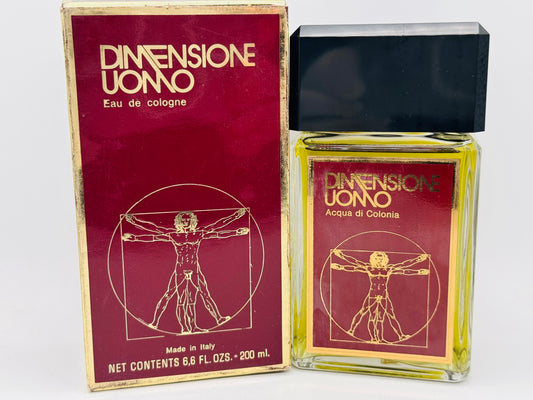 Profumo DIMENSIONE UOMO Vintage edc 200 ml Splash eau de cologne Dott. Ciccarelli