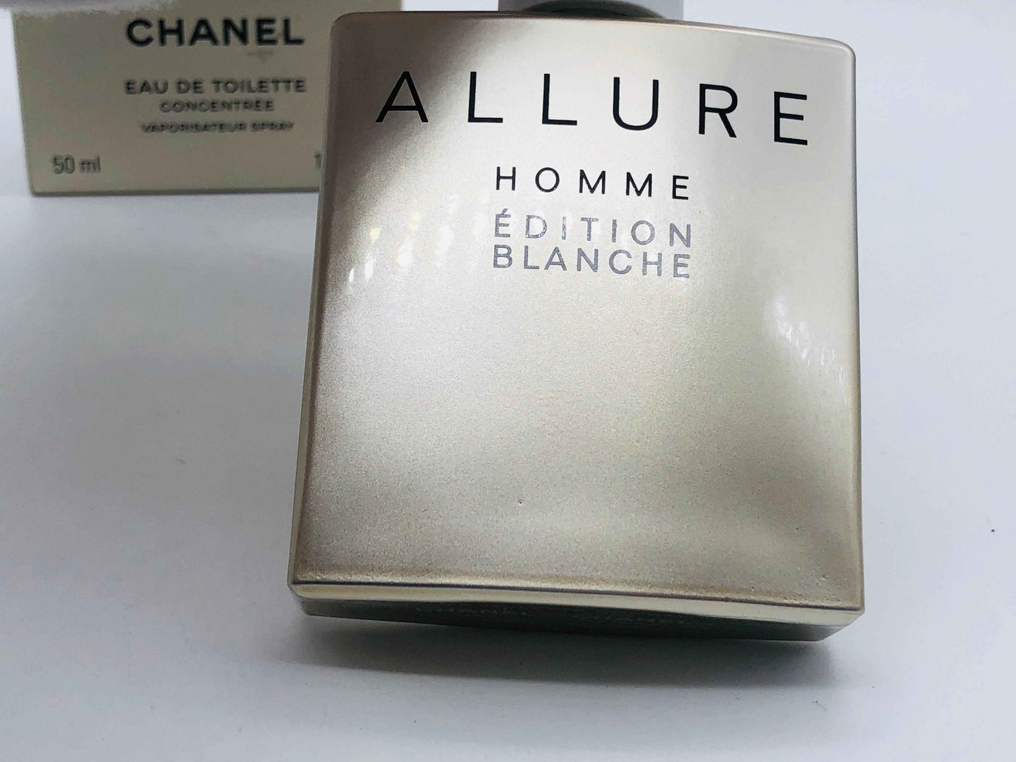 Profumo Chanel Allure Homme Edition Blanche Uomo 50 Ml Spray Edt Concentre Vintage Eau De Toilette 2009