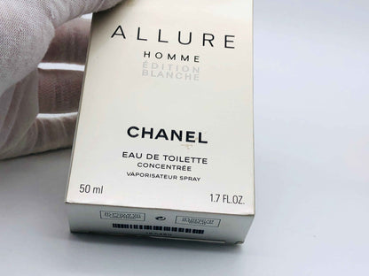 Profumo Chanel Allure Homme Edition Blanche Uomo 50 Ml Spray Edt Concentre Vintage Eau De Toilette 2009
