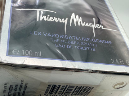 THIERRY MUGLER A MEN PROFUMO VINTAGE 100 ml EDT SPRAY 2011 Sealed Pour Homme Old Edition A* RUBBER FLASK