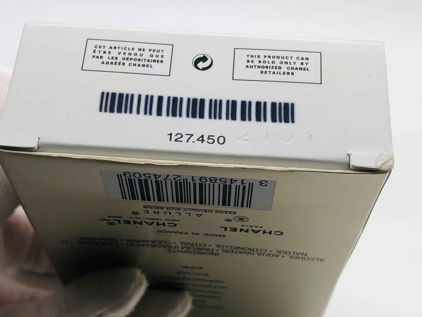 Profumo Chanel Allure Homme Edition Blanche Uomo 50 Ml Spray Edt Concentre Vintage Eau De Toilette 2009