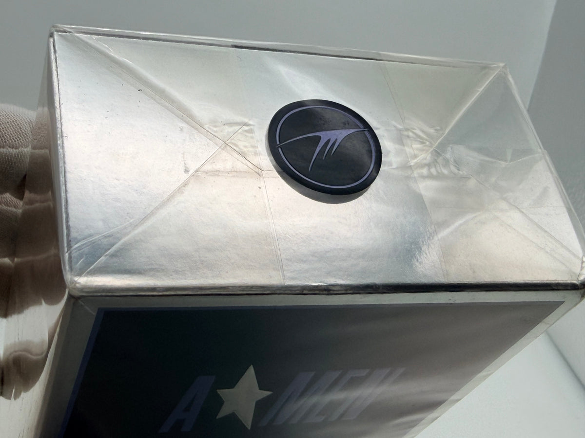 THIERRY MUGLER A MEN PROFUMO VINTAGE 100 ml EDT SPRAY 2011 Sealed Pour Homme Old Edition A* RUBBER FLASK