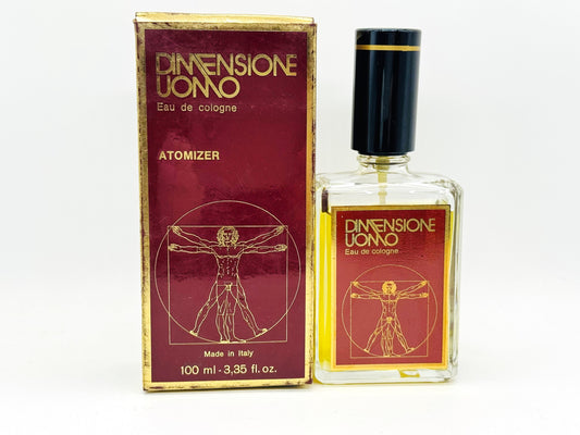Profumo DIMENSIONE UOMO Vintage edc 100 ml Spray eau de cologne Dott. Ciccarelli