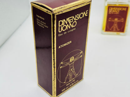 Profumo DIMENSIONE UOMO Vintage edc 100 ml Spray eau de cologne Dott. Ciccarelli