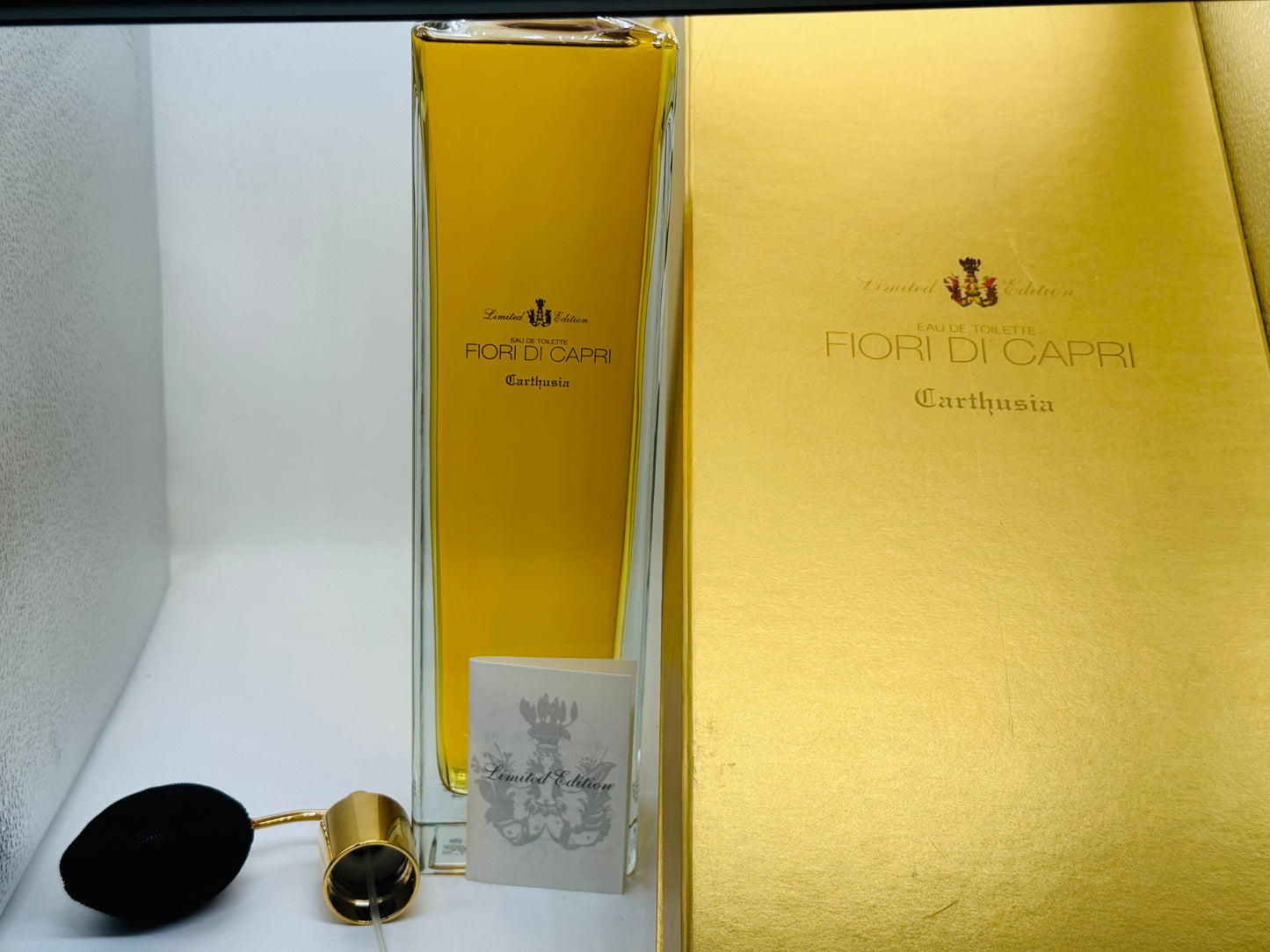700 ml Carthusia Fiori di Capri Vintage Perfume edt XXL Limited Edition 31/1000