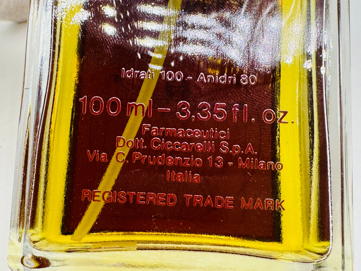 Profumo DIMENSIONE UOMO Vintage edc 100 ml Spray eau de cologne Dott. Ciccarelli